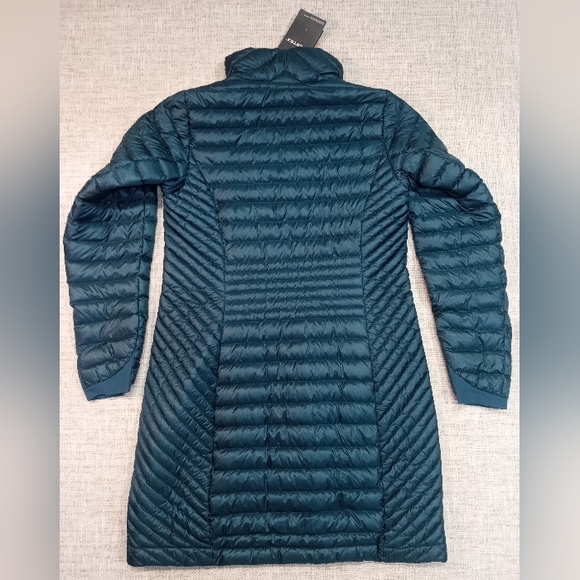 Duluth Trading Company Size XS The Down Green Long Jacket With Quantum Elemental - Picture 2 of 7